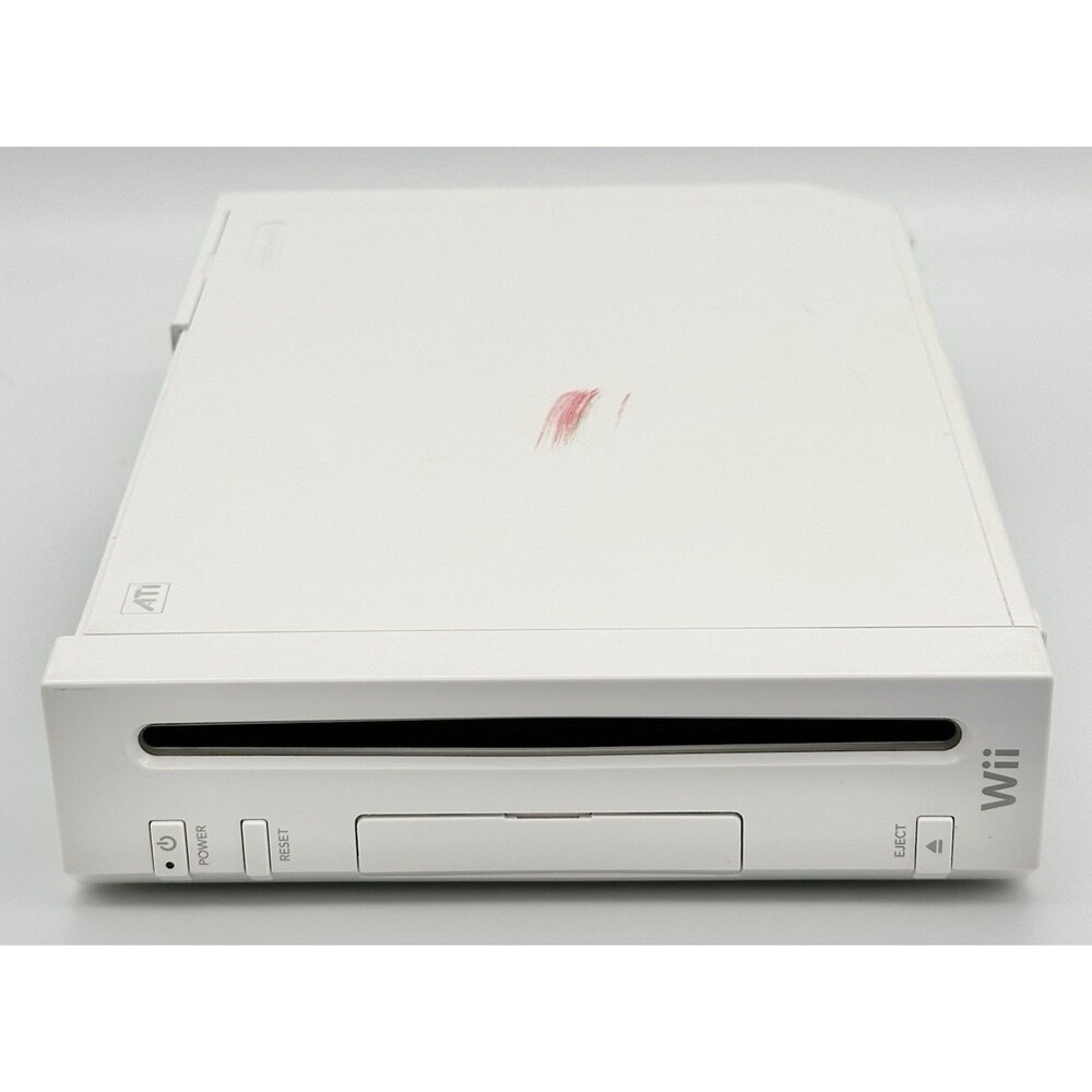 Nintendo Wii RVL-001 White Console USA Backward Compatible